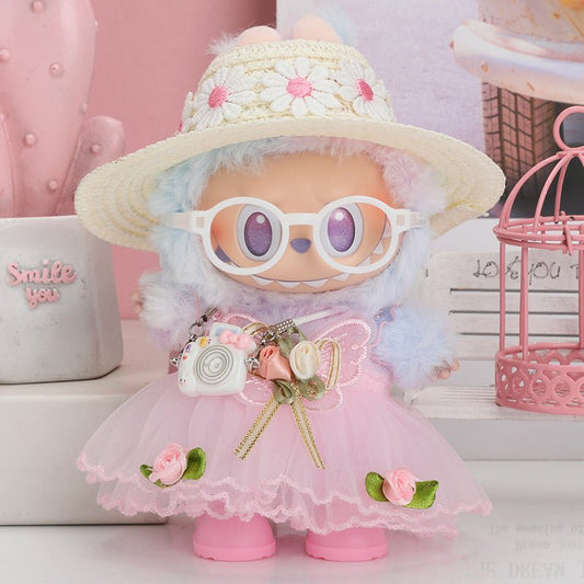 Labubu Pink Pasture Princess Outfit-0